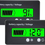 LCD Battery Capacity -Voltage 8V - 73V