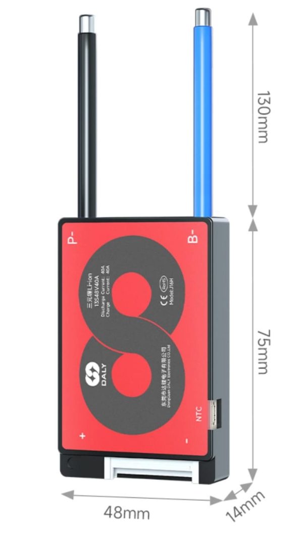 LITHIUM BATT PROTECTION  BMS13S 48V 40A DALY