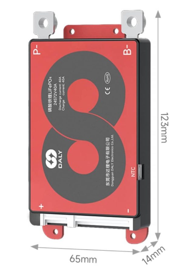 LITHIUM BATT PROTECTION  BMS24S 72V 40A DALY