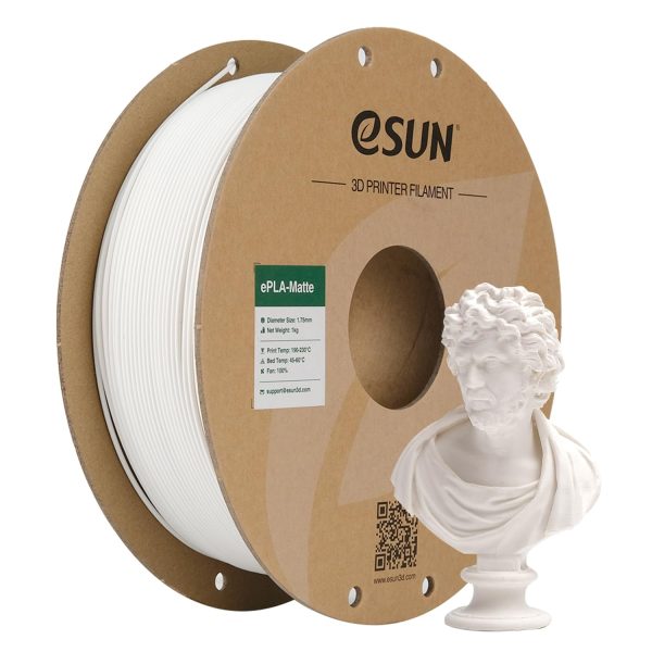 3D PRINTER FILAMENT PLA eSUN White 1KG