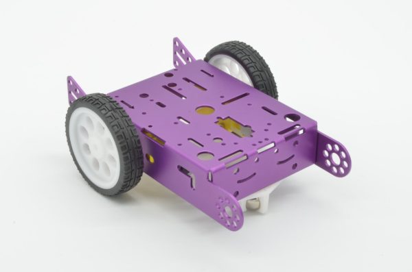 ALUMINUM ROBOT CAR 2WD 004 - Image 2