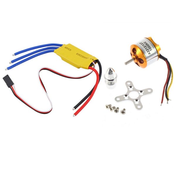 BRUSHLEESS MOTOR A2212/13T 1000KV+ESC30A