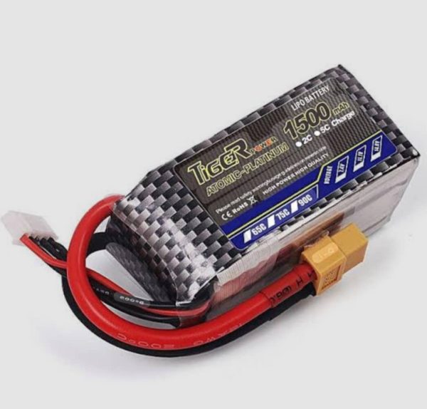 LIPO BATTERY FOR DRONE 3S 1500MA TIGER
