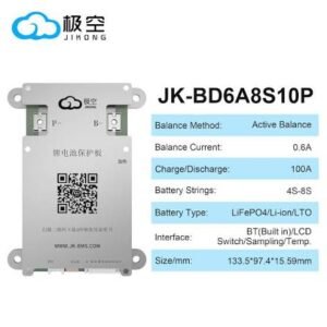LITHIUM BATT PROTECTION  BMS JK-BD6A8S-10P 100A