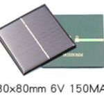 SOLAR PANELS 80*80 6V 150MA