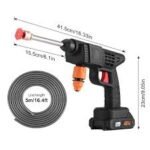 Cordless Pressure Washer Gun 21V Car Cleaning Kit
